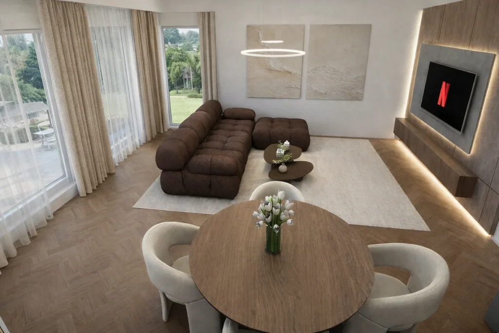 Fédra Interior Design - Lakberendezés, 3D látványtervezés