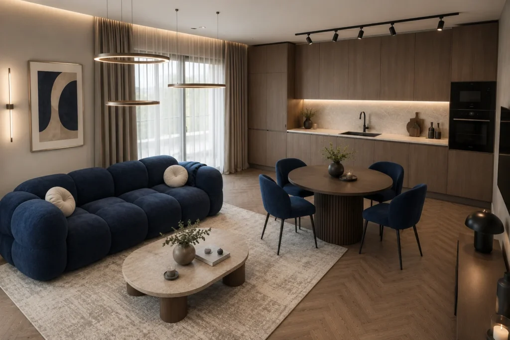 Fédra Interior Design - Lakberendezés, 3D látványtervezés
